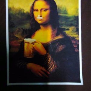 Mona Liza versus beer